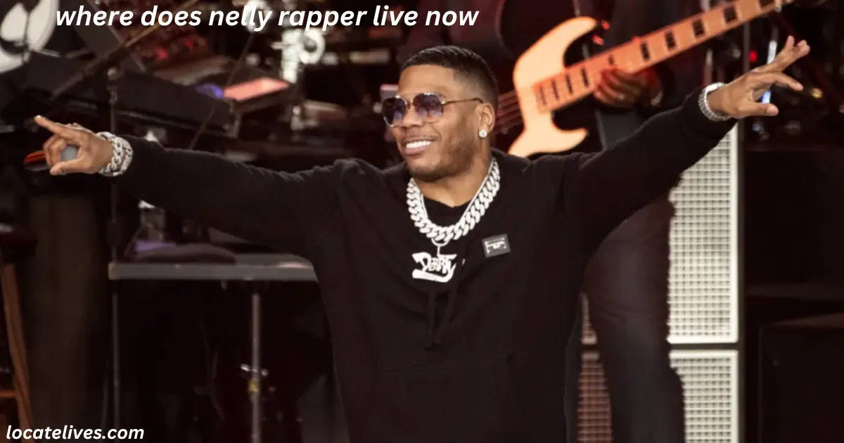 where does nelly rapper live now