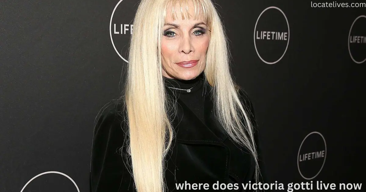 where does victoria gotti live now